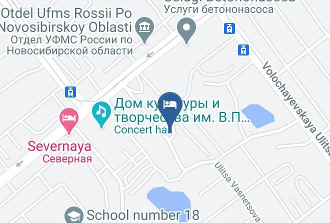 Novosibirsk - Hotel Aquilon Maps