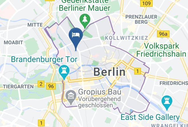 Stadt Berlin - Hotel Aquino Maps