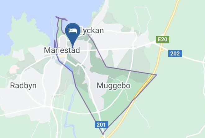 Mariestad - Hotel Aqva Maps