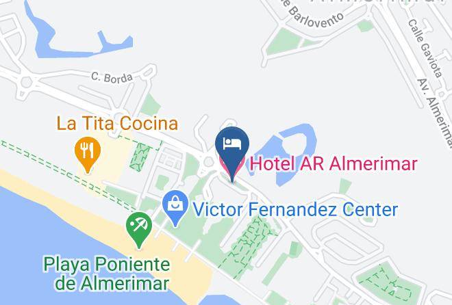 Almeria - Hotel Ar Almerimar Maps