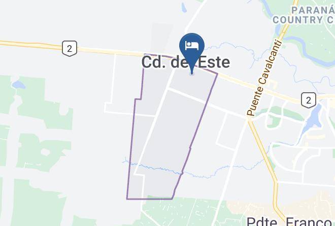 Ciudad Del Este - Hotel Ara Maps
