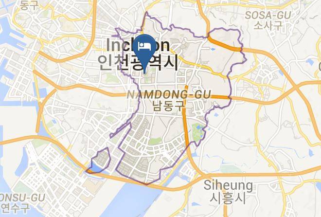 Namdonggu - Hotel Ara Maps