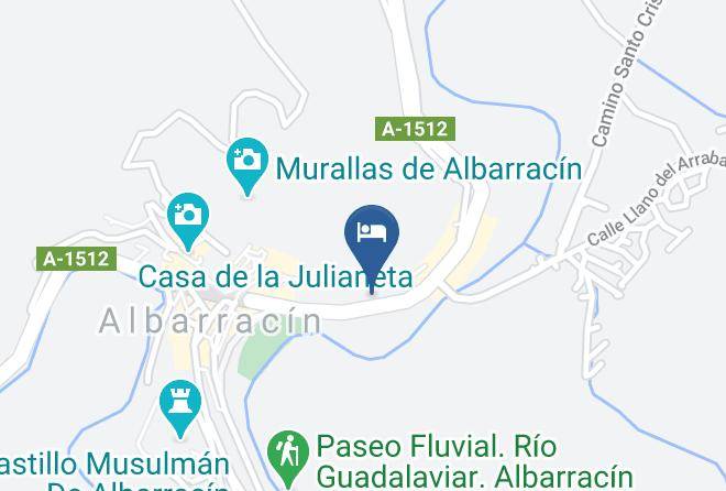 Teruel - Hotel Arabia Maps