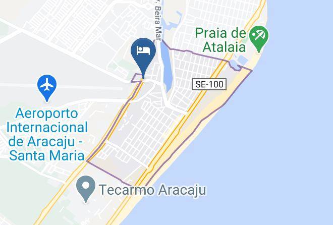 Hotel Aracaju Express Map