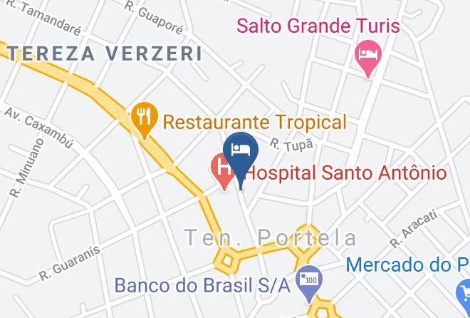 Tenente Portela - Hotel Arace Maps