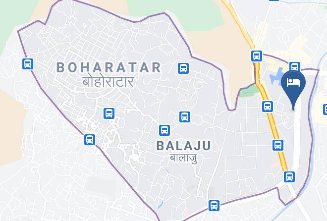 Kathmandu - Hotel Aradhya Palace Maps
