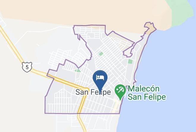 Mexicali - Hotel Aragon Hermanos Maps