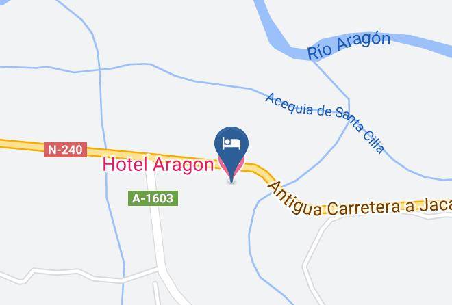 Huesca - Hotel Aragon Maps