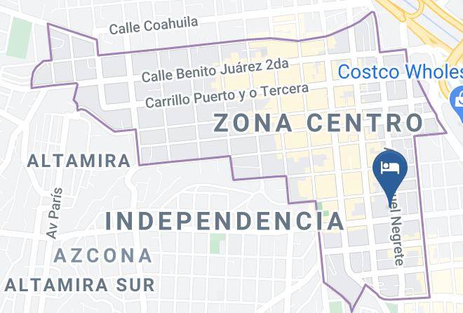 Tijuana - Hotel Aragon Maps