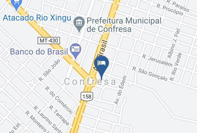 Confresa - Hotel Araguaia Maps