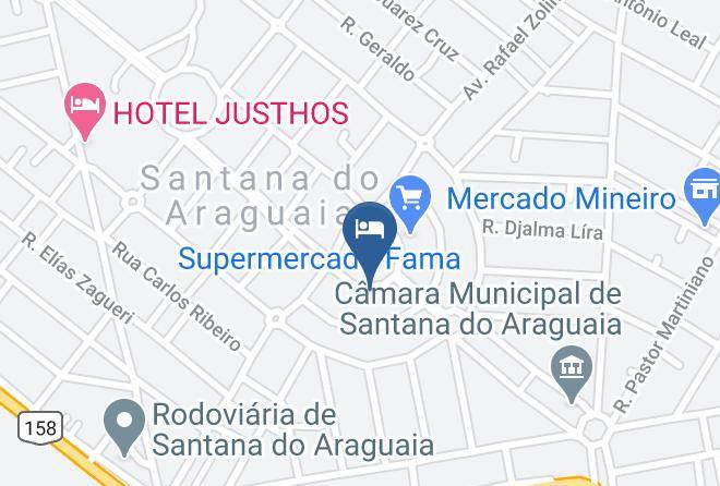 Santana Do Araguaia - Hotel Araguaia Maps