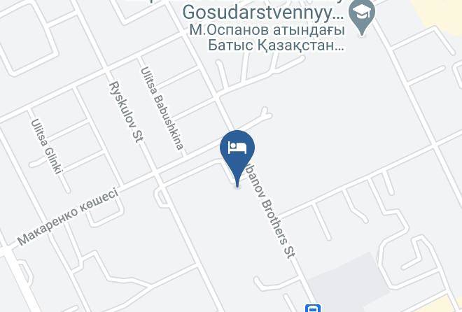 Aktobe Region - Hotel Arai Maps