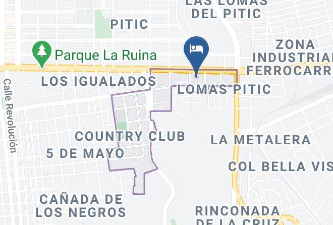 Hermosillo - Hotel Araiza Hermosillo Maps