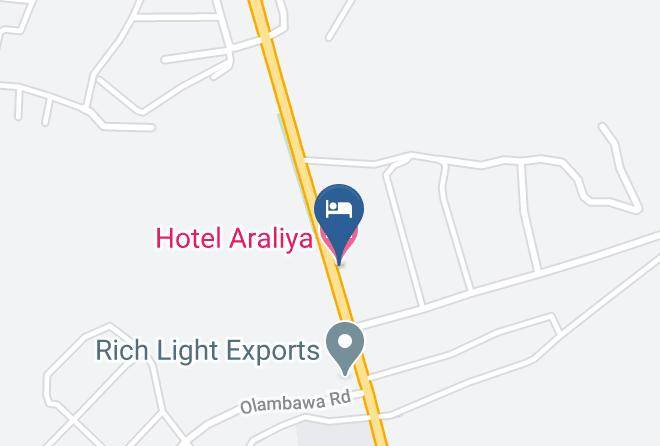 Hotel Araliya Map