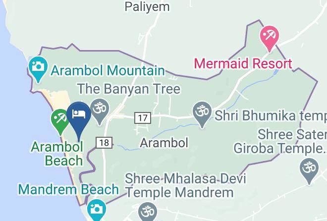 Pernem - Hotel Arambol Arbour Maps