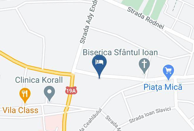 Satu Mare - Hotel Aramia Maps