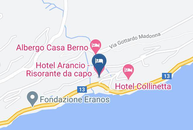 Locarno - Hotel Arancio Risorante Da Capo Maps
