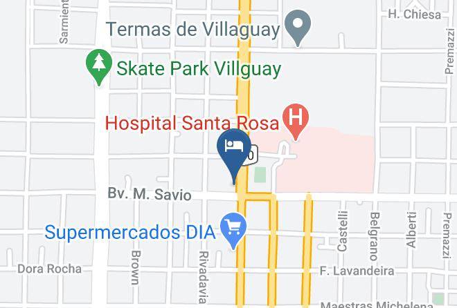 Villaguay - Hotel Arandu Maps