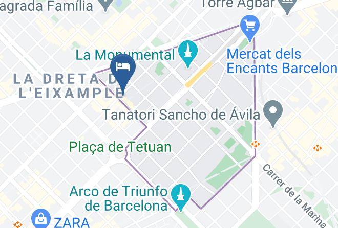 Hotel Aranea Map