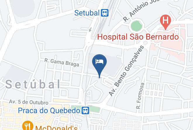 Sao Sebastiao - Hotel Arangues Maps