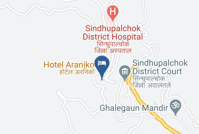 Kathmandu - Hotel Araniko And Resort Maps