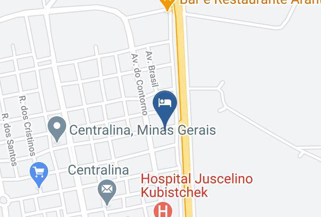 Centralina - Hotel Arantes Centralina Maps