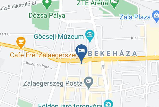 Zalaegerszeg - Hotel Arany Barany Maps