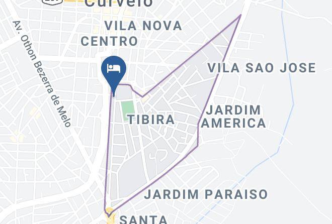 Curvelo - Hotel Araponga Maps