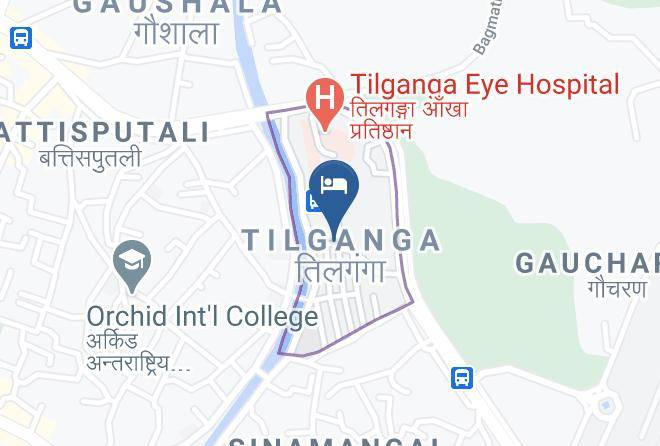 Kathmandu - Hotel Arati Maps