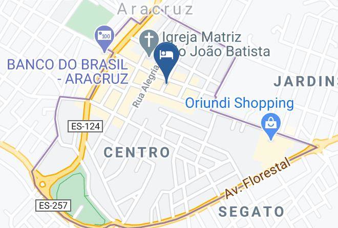Aracruz - Hotel Aratur Maps