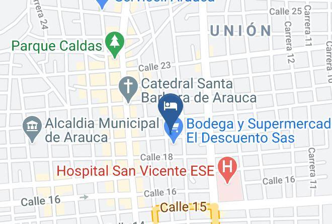 Hotel Arauca Capital Map