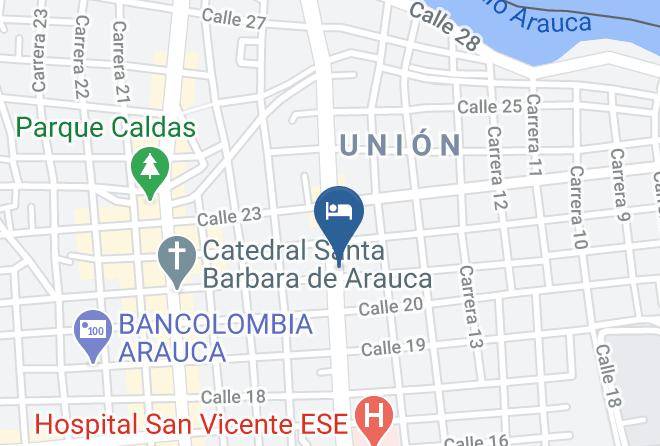Arauca - Hotel Arauca Colonial Maps