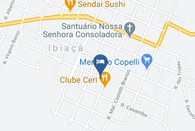 Ibiaca - Hotel Araucaria Maps