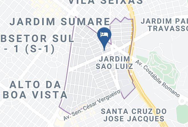 Ribeirao Preto - Hotel Araucaria Plaza Maps