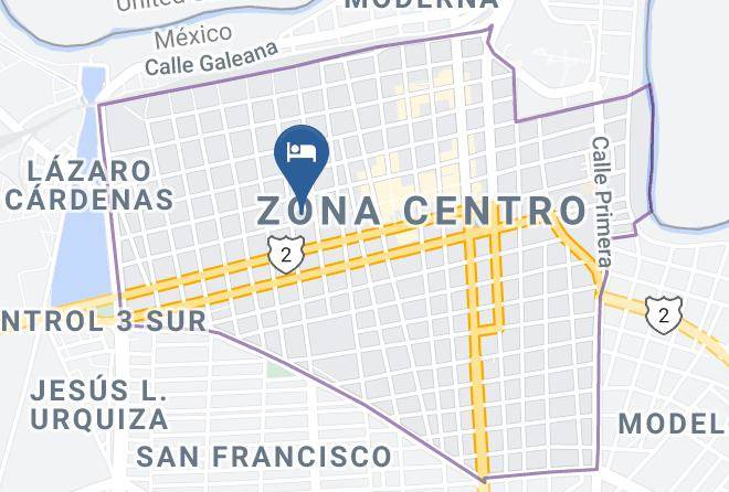 Matamoros Municipality - Hotel Araujo Maps