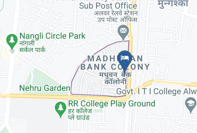 Alwar - Hotel Aravali Maps