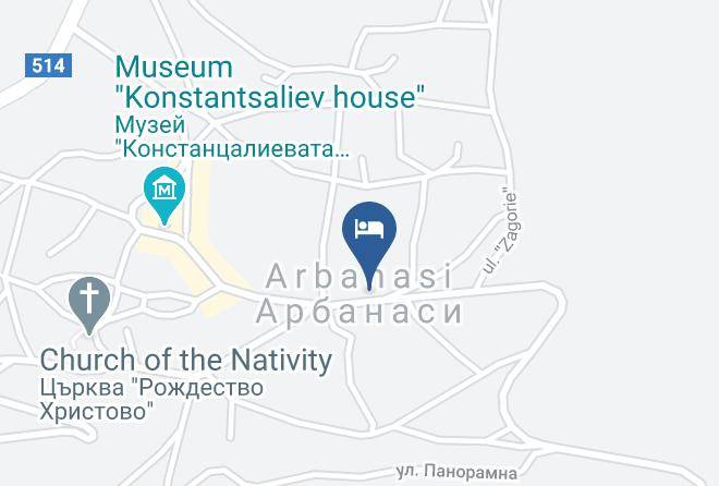 Hotel Arbanasi Maraya Map