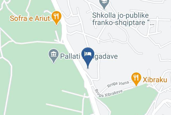 Tirana - Hotel Arberia Maps