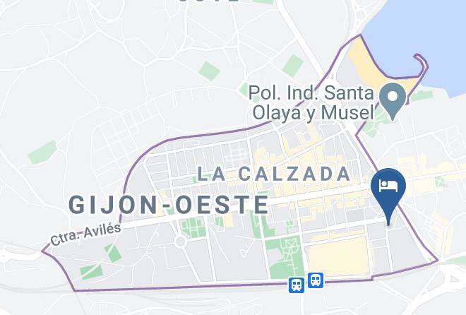 Asturias - Hotel Arbeyal Maps