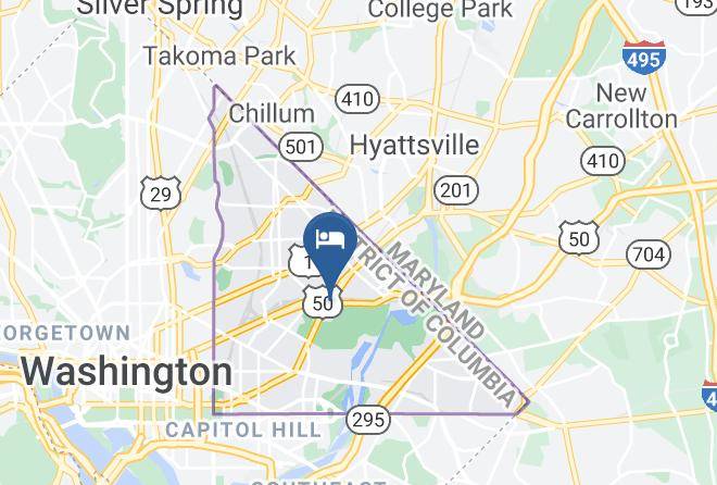 City Of Washington - Hotel Arboretum Maps