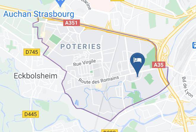 Bas Rhin - Hotel Arc En Ciel Maps