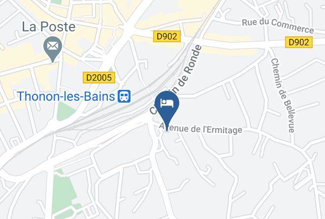 Haute Savoie - Hotel Arc En Ciel Maps