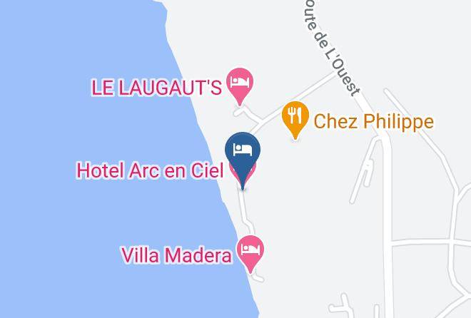 Nosy Be - Hotel Arc En Ciel Maps