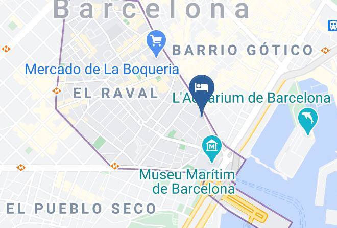 Barcelona - Hotel Arc La Rambla Maps