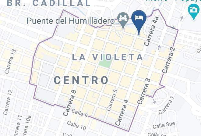 Hotel Arcada Payanesa Map