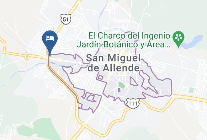 San Miguel De Allende - Hotel Arcada Maps