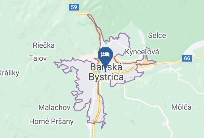 Banska Bystrica - Hotel Arcade Maps