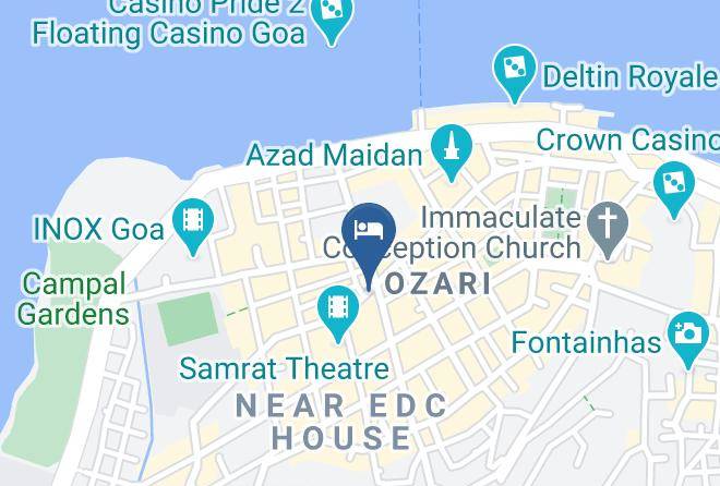 Panaji - Hotel Arcadia Maps