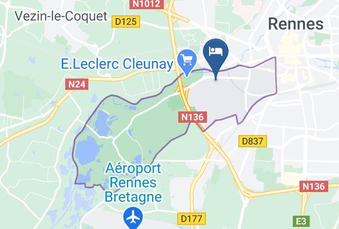 Ille Et Vilaine - Hotel Arcantis Maps