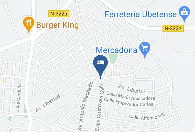 Jaen - Hotel Arcco Ubeda Maps
